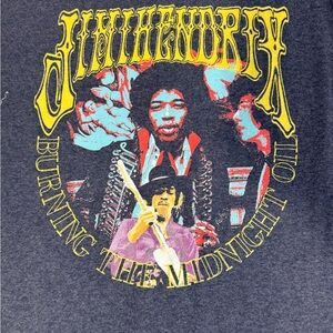 XXL Jimi Hendrix Graphic Tee - Gray